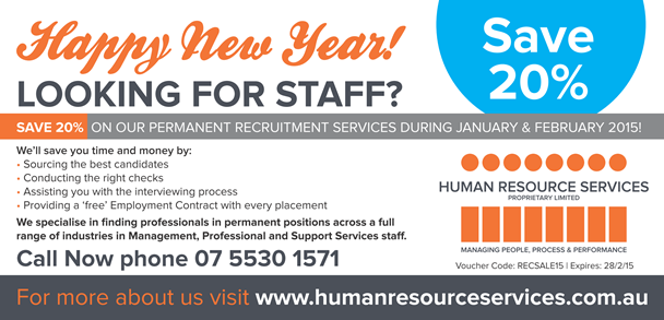 20% Off Recruitment Services